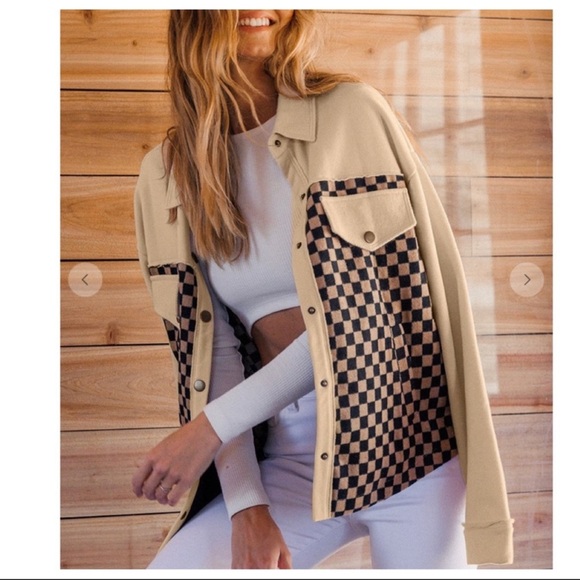 #13 Cozy Most Fabulous  Pattern Shirt Jacket - Picture 1 of 6